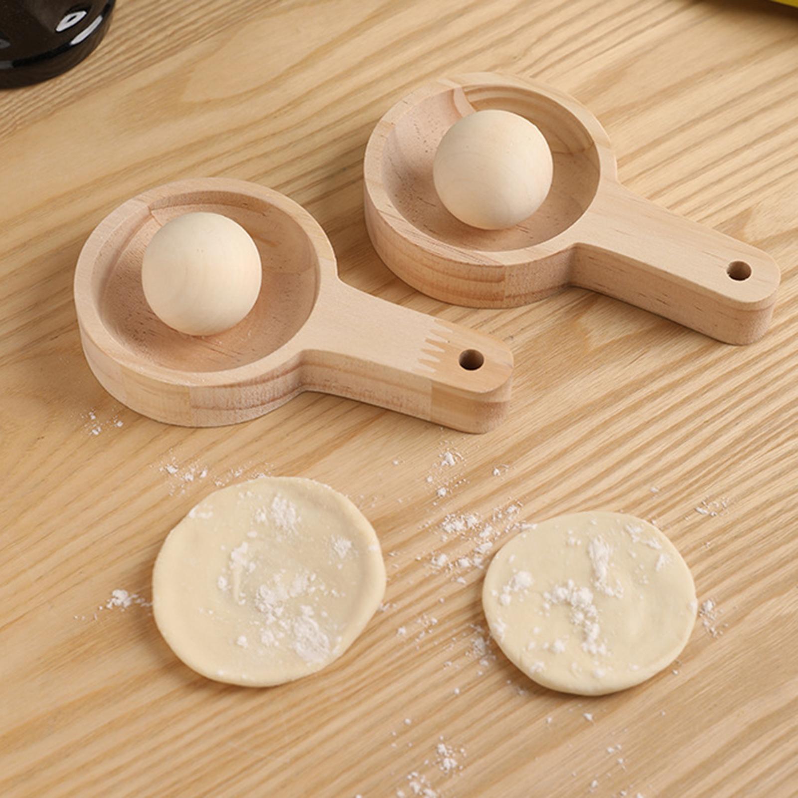 Kitchen Gadgets Dumpling Maker - เครื่องทำแป้งเกี๊ยวขนาด 3 นิ้ว แบบมือถือ อุปกรณ์ทำขนมสำหรับเกี๊ยว ซาลาเปา