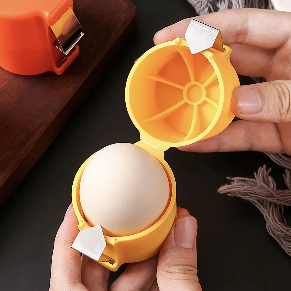 Egg Separator Tool - 1/3pcs-สแตนเลสสตีล Eggshell Separator-Quick Peel & Yolk