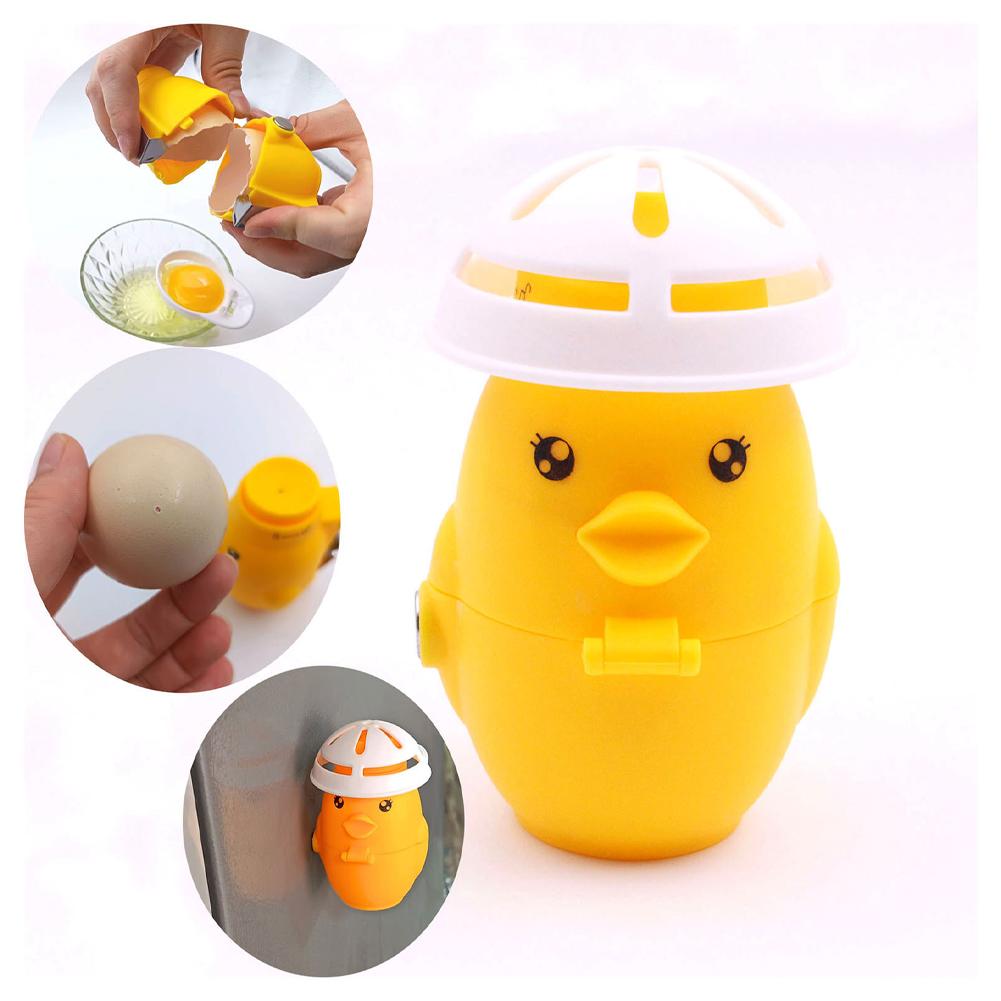 Egg Separator Tool - ที่เปิดเปลือกไข่และที่แยกไข่สีขาว อุปกรณ์ทำขนมที่จำเป็นสำหรับการทำอาหารและใช้ในบ้าน
