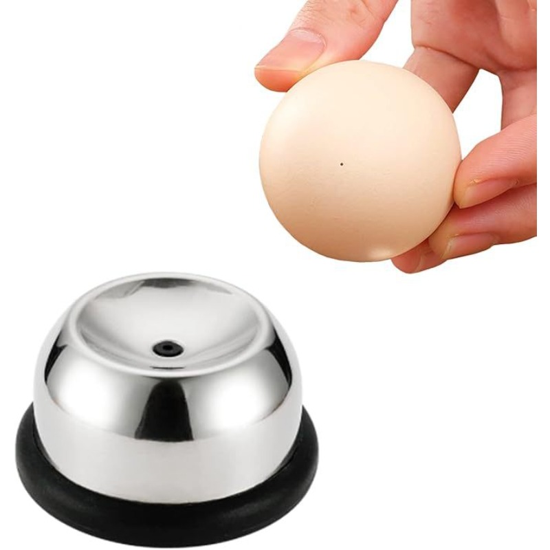 Egg Separator Tool - เข็มเจาะไข่สแตนเลส สำหรับไข่ดิบ ไข่ต้ม ไข่ดาว อุปกรณ์ครัว อุปกรณ์เบเกอรี่