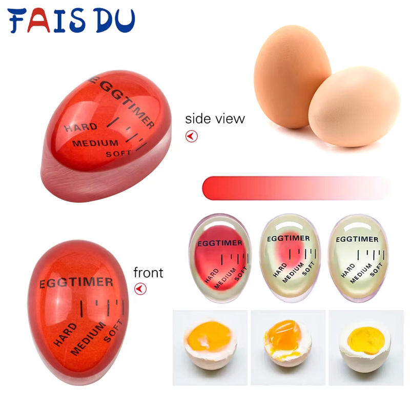 FAIS DU 2pcs สีเปลี่ยนไข่จับเว - Kitchen Helper Gadgets บทวิจารณ์และราคา
