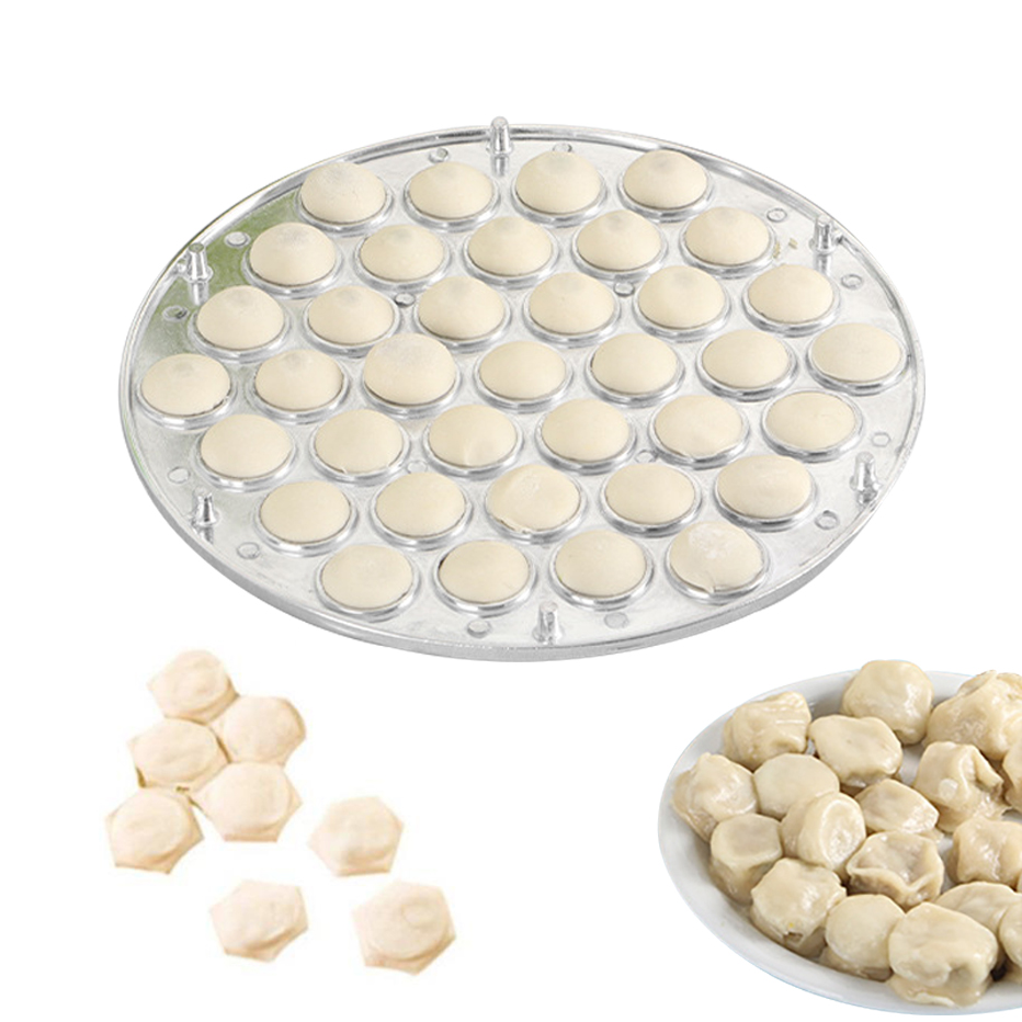Dumplingแม่พิมพ์37หลุมแป้งครัว - Kitchen Gadgets Dumpling Maker บทวิจารณ์และราคา