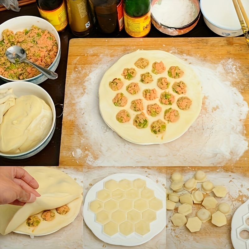 1ชิ้น-แม่พิมพ์เกี๊ยวจีนแบบง่าย - Kitchen Gadgets Dumpling Maker บทวิจารณ์และราคา