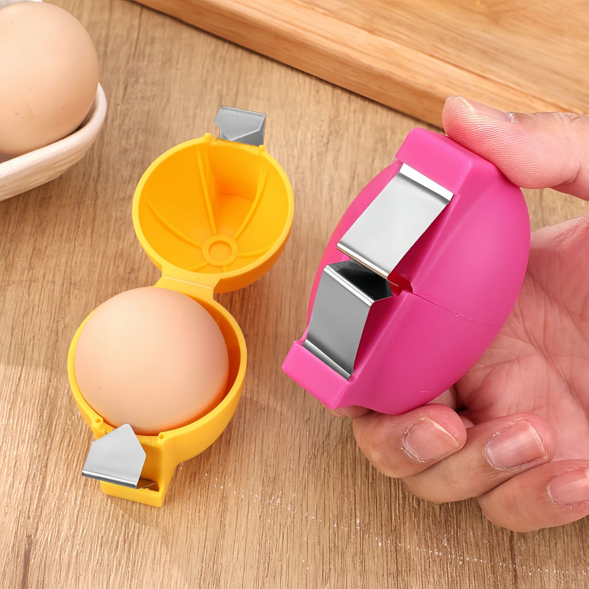 ที่เปิดเปลือกไข่แบบกด 1/3 ชิ้น - Egg Separator Tool บทวิจารณ์และราคา