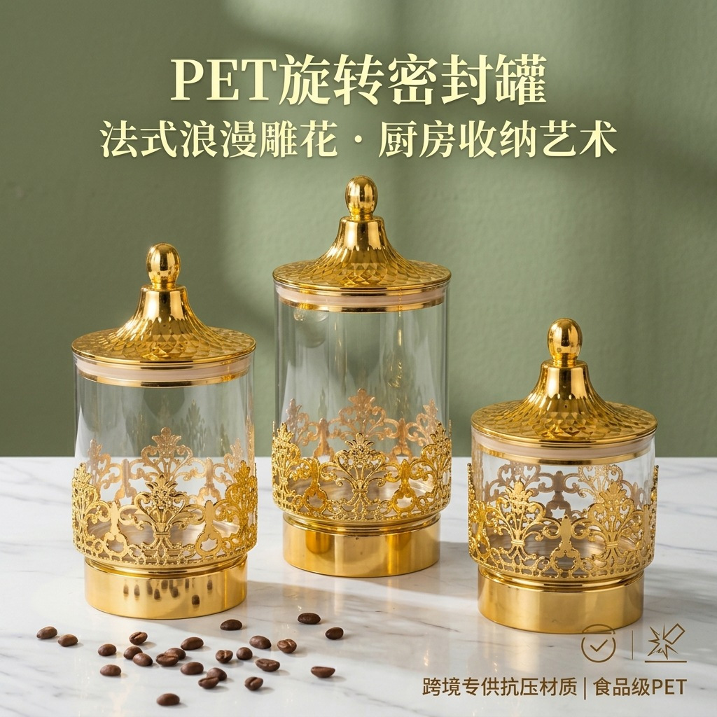 กระป๋องเก็บของแบบหมุนได้เคลือบ - Kitchen Gadgets Organizer บทวิจารณ์และราคา