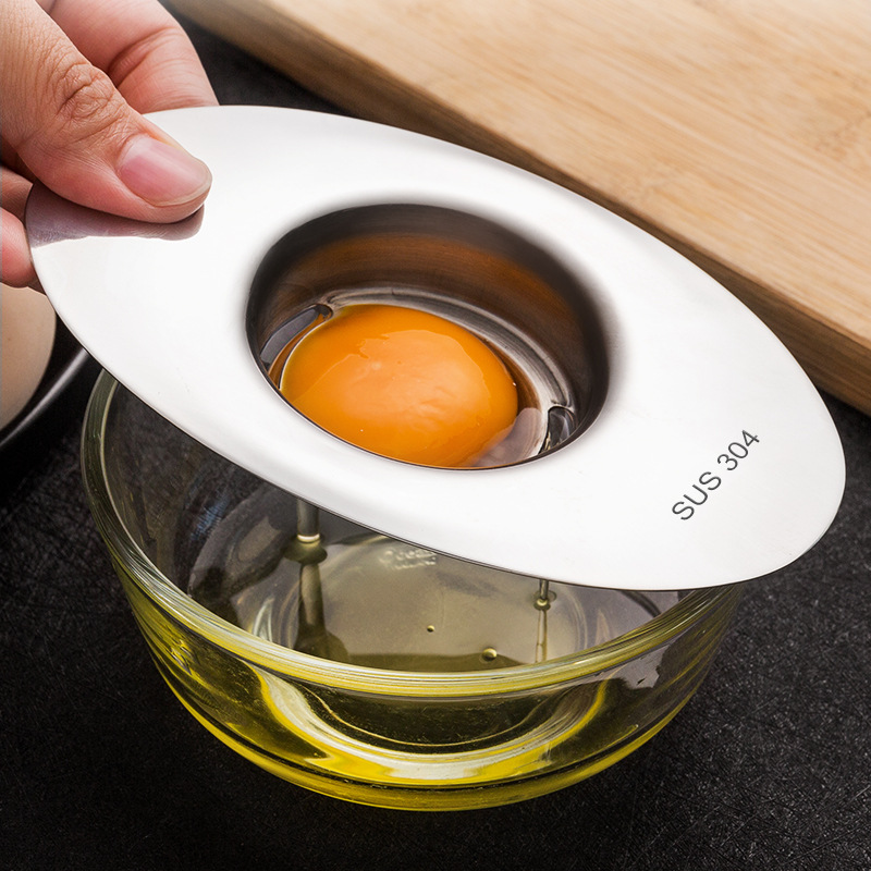สแตนเลสสตีลไข่ขาวแยกเครื่องมือ - Egg Separator Tool บทวิจารณ์และราคา