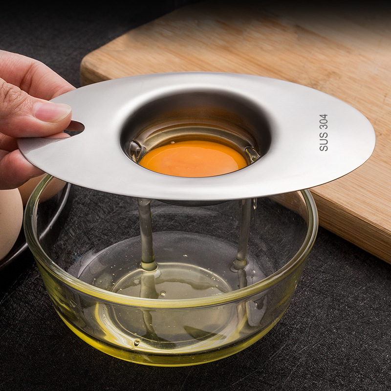 สแตนเลสสตีลไข่ขาวแยกเครื่องมือ - Egg Separator Tool บทวิจารณ์และราคา