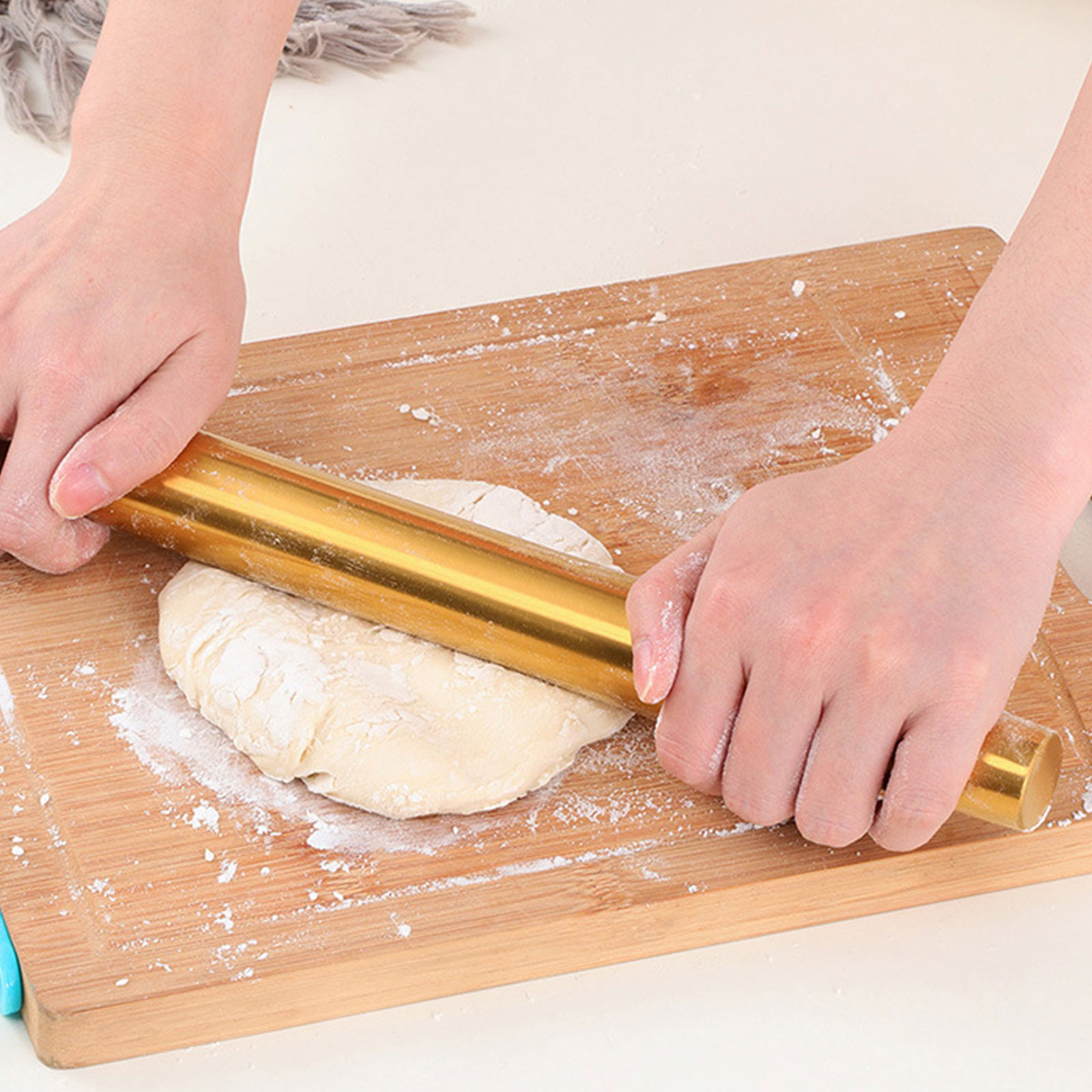 ไม้รีดแป้งทองเหลือง อุปกรณ์ทำข - Kitchen Gadgets Gold บทวิจารณ์และราคา