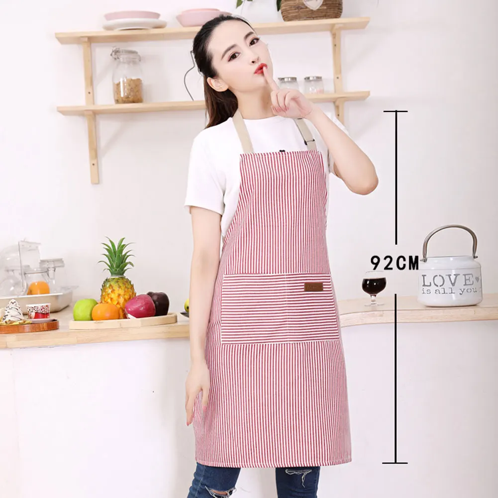 ผ้ากันเปื้อนแบบมีสายผูก ลายทาง - Kitchen Helper Gadgets บทวิจารณ์และราคา